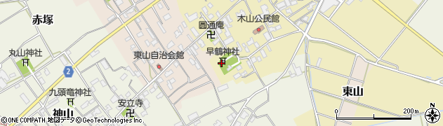 新潟県新潟市西区木山623周辺の地図
