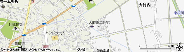 福島県伊達市保原町大泉道城場1周辺の地図