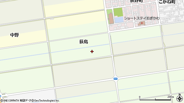 〒956-0804 新潟県新潟市秋葉区荻島の地図