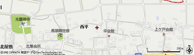 福島県伊達市伏黒西平29周辺の地図
