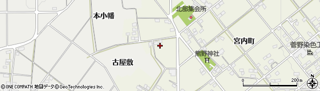 福島県伊達市保原町小幡町2周辺の地図