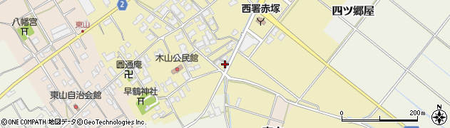 新潟県新潟市西区木山758周辺の地図