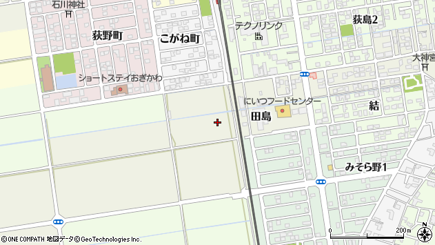 〒956-0013 新潟県新潟市秋葉区田島の地図