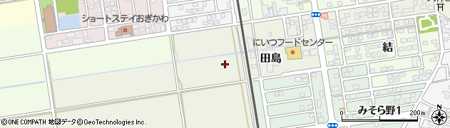 新潟県新潟市秋葉区田島周辺の地図