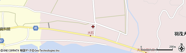 新潟県佐渡市羽茂大石125周辺の地図