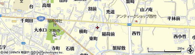 福島県福島市飯坂町湯野東町15周辺の地図