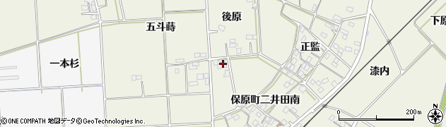 福島県伊達市保原町二井田南68周辺の地図