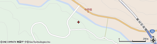 福島県福島市大笹生（中道）周辺の地図