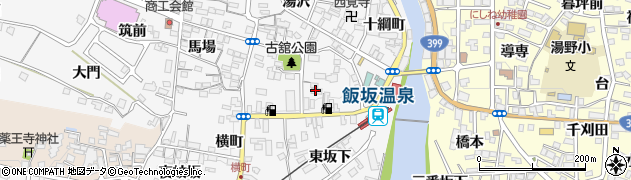 安斎ガソリン店　氷部周辺の地図
