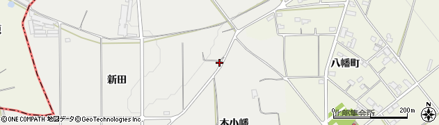 福島県伊達市伏黒新田125周辺の地図