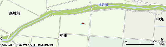 福島県相馬市大坪（中田）周辺の地図