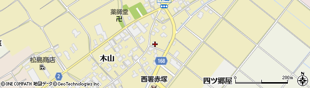 新潟県新潟市西区木山595周辺の地図