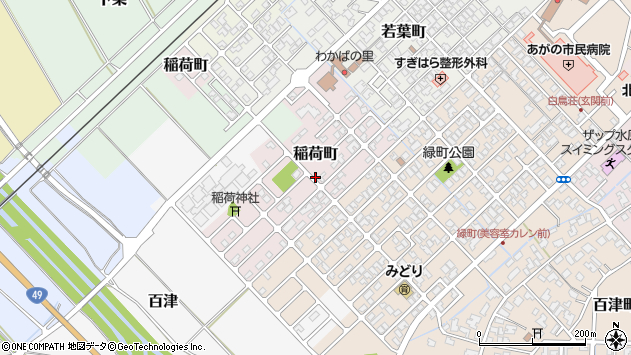 〒959-2035 新潟県阿賀野市稲荷町の地図