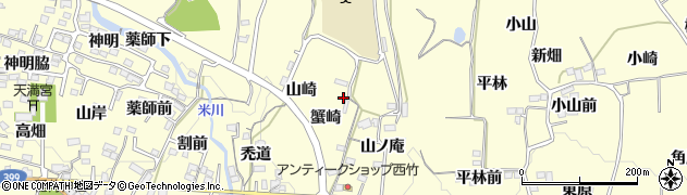 福島県福島市飯坂町湯野大平2周辺の地図