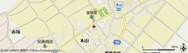 新潟県新潟市西区木山25周辺の地図