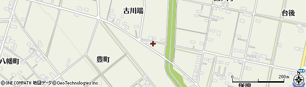 福島県伊達市保原町古川端1周辺の地図