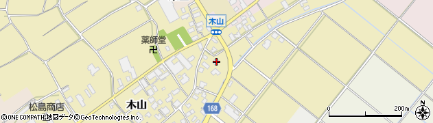 新潟県新潟市西区木山583周辺の地図