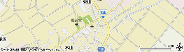 新潟県新潟市西区木山21周辺の地図