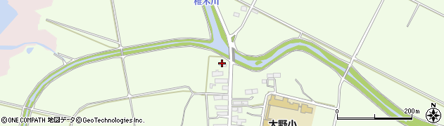 福島県相馬市大坪（鹿野）周辺の地図