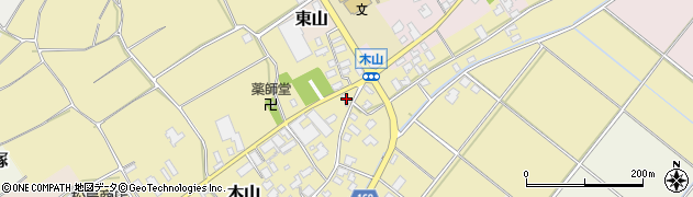 新潟県新潟市西区木山19周辺の地図