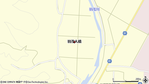 〒952-0512 新潟県佐渡市羽茂大橋の地図