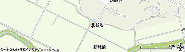 福島県相馬市大坪（北谷地）周辺の地図