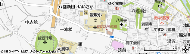 福島県福島市飯坂町桜下1周辺の地図
