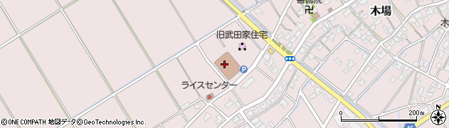 新潟市役所　文化スポーツ部歴史文化課文化財センター周辺の地図