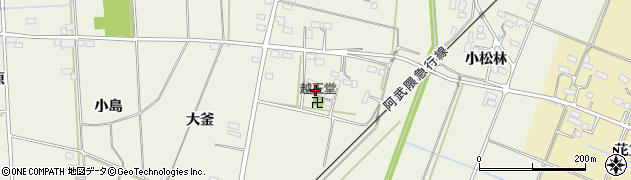 福島県伊達市保原町二井田（東畑）周辺の地図
