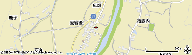 福島県伊達市梁川町大関（広畑）周辺の地図