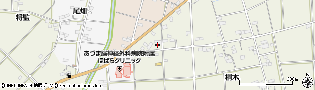 福島県伊達市保原町二井田（秋切）周辺の地図