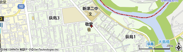 箕輪菓子・パン店周辺の地図