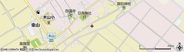 新潟県新潟市西区木山565周辺の地図