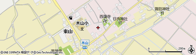 新潟県新潟市西区谷内1881周辺の地図