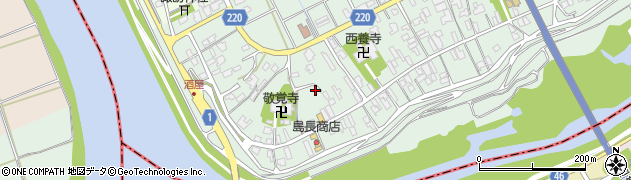 新潟県新潟市江南区酒屋町周辺の地図