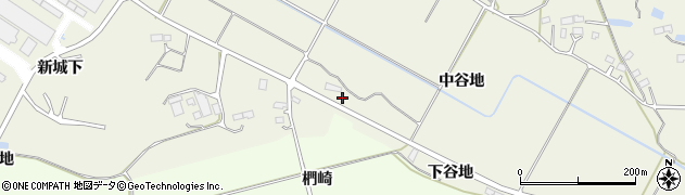 福島県相馬市塚部（中谷地）周辺の地図