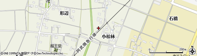 福島県伊達市梁川町新田小松林35周辺の地図