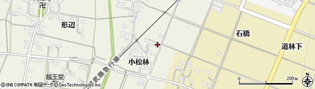 福島県伊達市梁川町新田小松林87周辺の地図