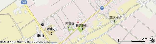 新潟県新潟市西区谷内1868周辺の地図