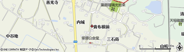 福島県相馬市塚部（貴布根前）周辺の地図