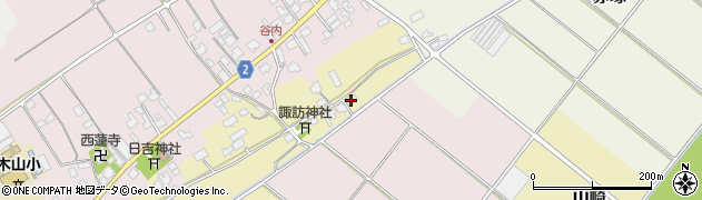 新潟県新潟市西区木山1600周辺の地図
