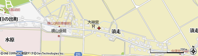 須走教会周辺の地図