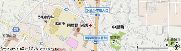 ゲオ　阿賀野店周辺の地図