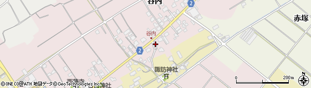 新潟県新潟市西区谷内1855周辺の地図