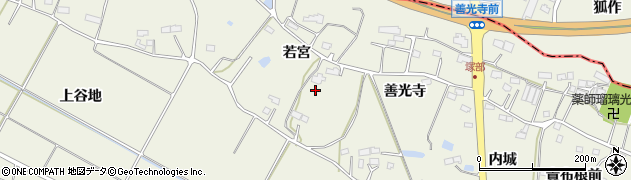 福島県相馬市塚部（若宮）周辺の地図
