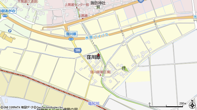 〒959-2126 新潟県阿賀野市窪川原の地図