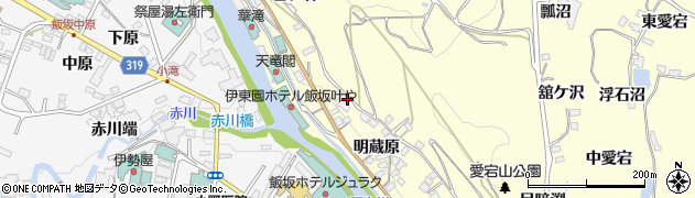 福島県福島市飯坂町湯野明蔵原5周辺の地図