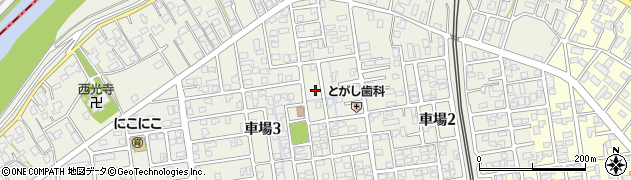 新潟県新潟市秋葉区車場周辺の地図
