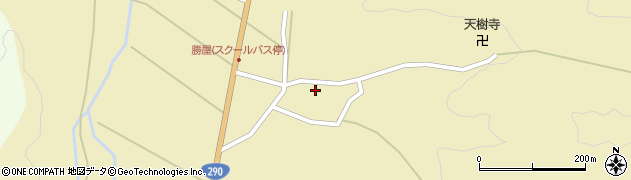 新潟県阿賀野市勝屋1688周辺の地図