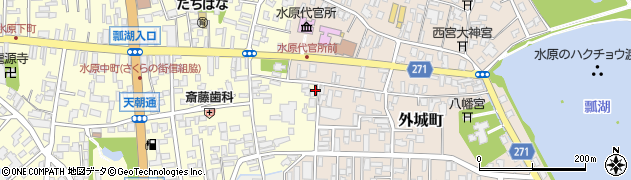 中村屋菓子店周辺の地図